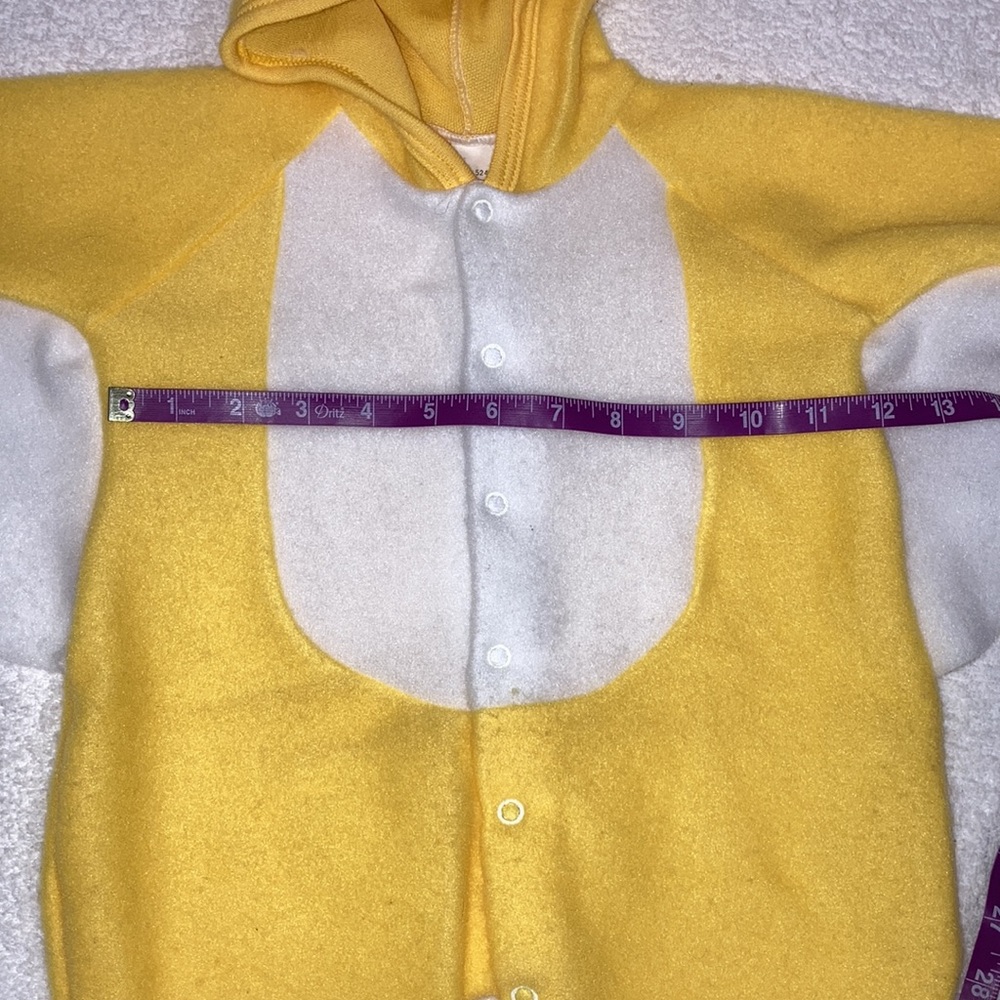 NWT vintage kleinerts yellow duck costume medium 12-17 lbs - Picture 5 of 7